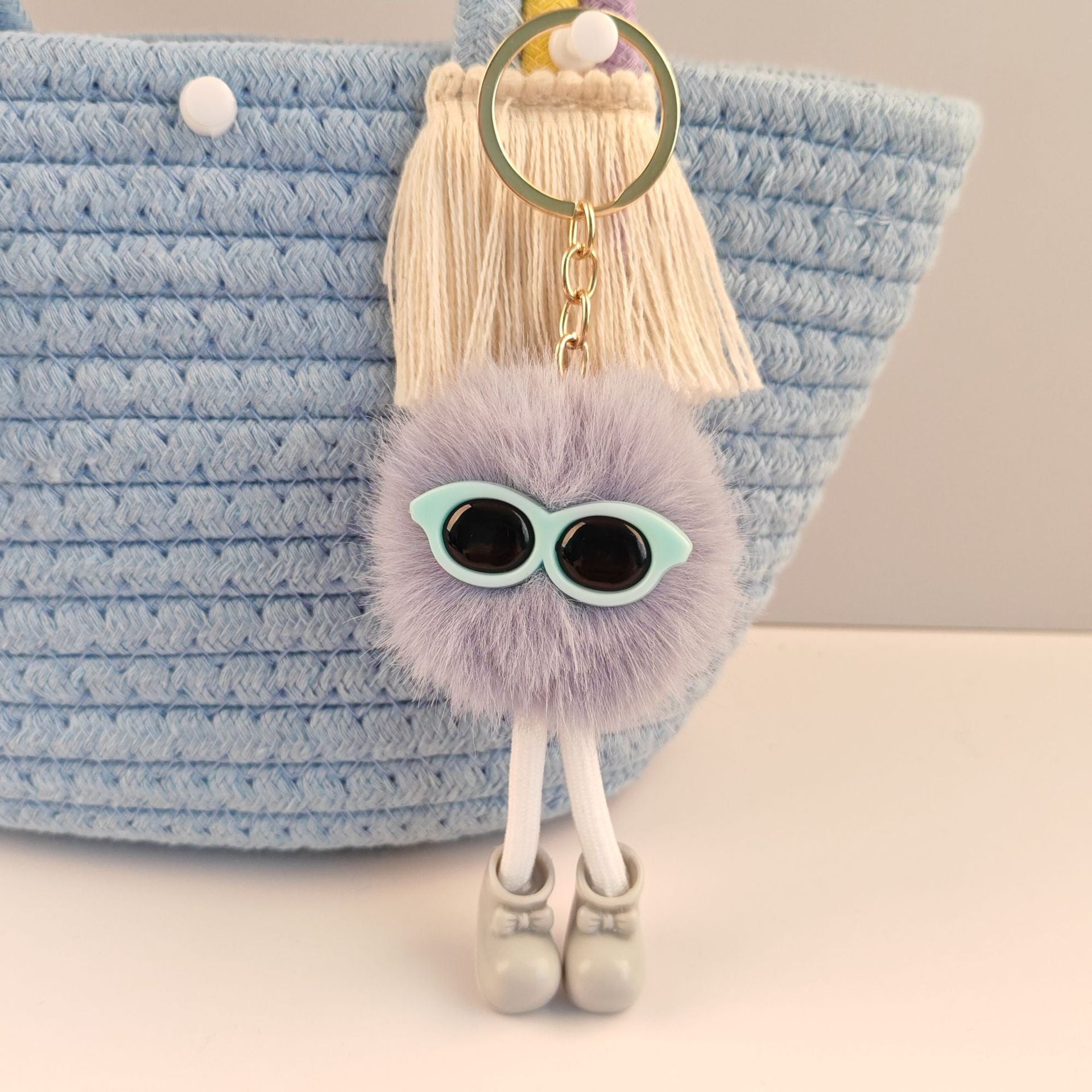 Wholesale 6pcs/pack Long-legged plush doll pendant